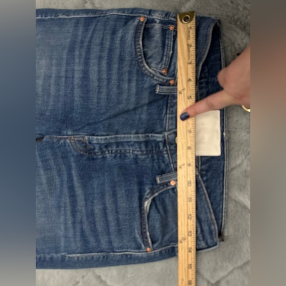 Mother Superior Scrapper Ankle Jeans Cowboys Don't Cry - Picture 8 of 16